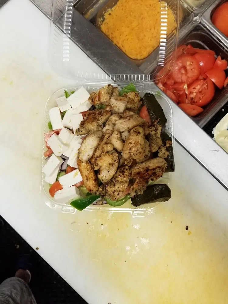 Greek Grilled Chicken Salad